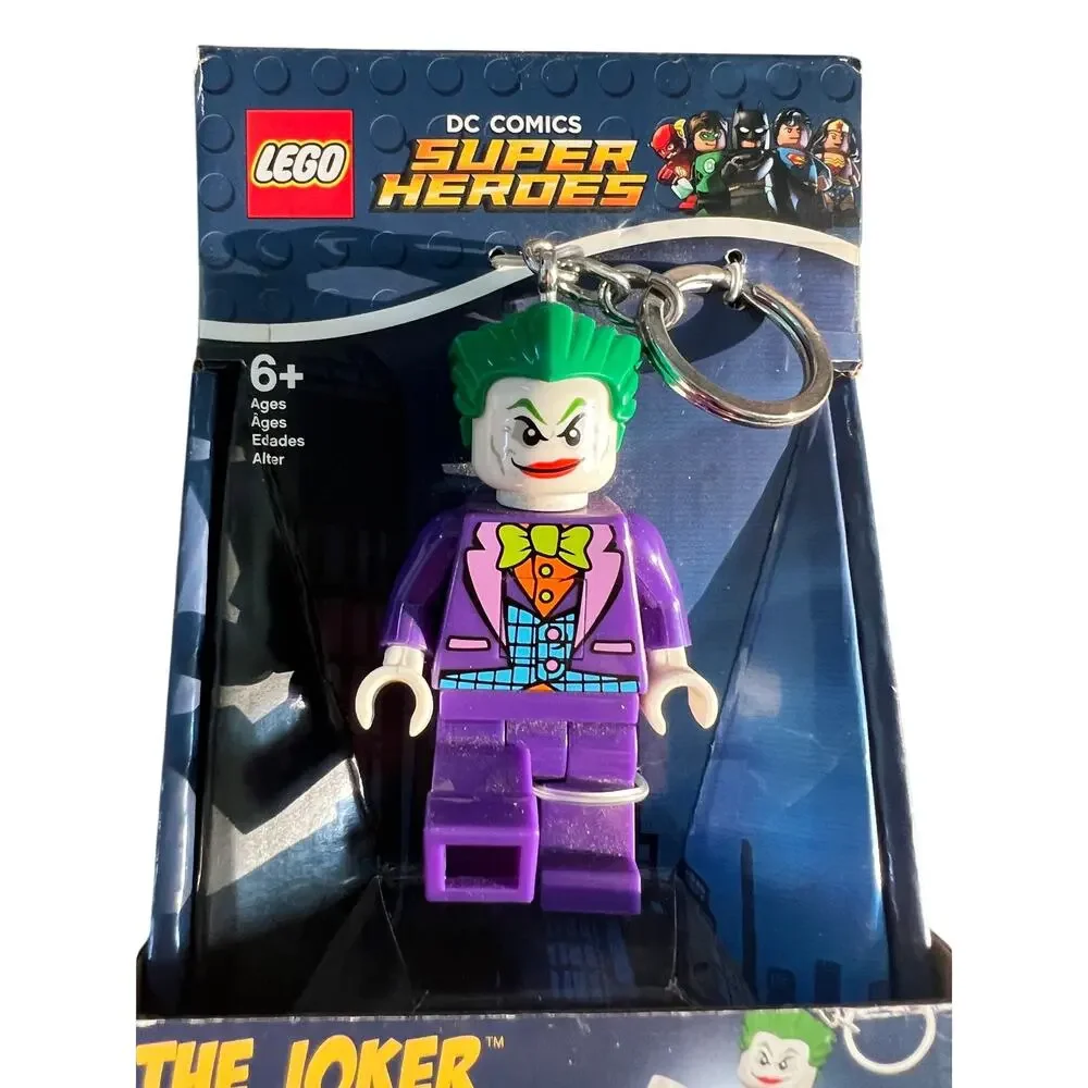 Lego DC Super Heroes The Joker Key Light LED Lite Batman New In Box Rare